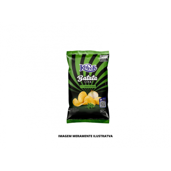 BATATA - KELECK - 90g - LISA CEBOLA E SALSA - CX14